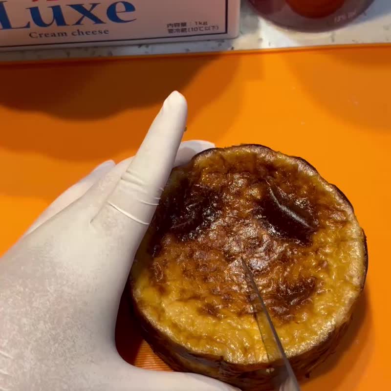 玫瑰荔枝北海道巴斯克乳酪蛋糕 4吋 - 蛋糕/甜點 - 新鮮食材 粉紅色