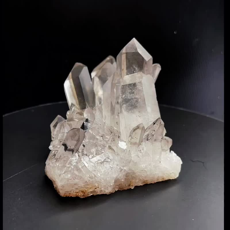 新品!大師水晶白水晶簇 道水晶 艾希斯女神 時光隧道 通靈 窗子 - 擺飾/家飾品 - 水晶 透明