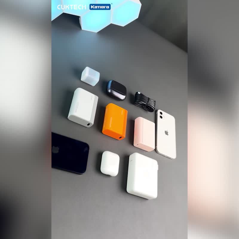 CUKTECH 酷態科 30W PD QC Type-C 雙向快充10000mAh 行動電源 - 行動電源/充電線 - 其他材質 灰色