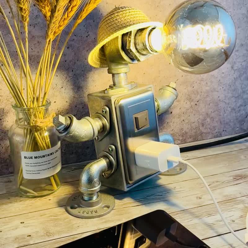 小鐵匠補給燈 - 燈具/燈飾/燈罩 - 其他金屬 銀色