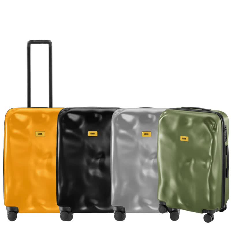 Crash Baggage ICON suitcase 26 inches black/yellow/ Silver/green 4 colors - กระเป๋าเดินทาง/ผ้าคลุม - พลาสติก 