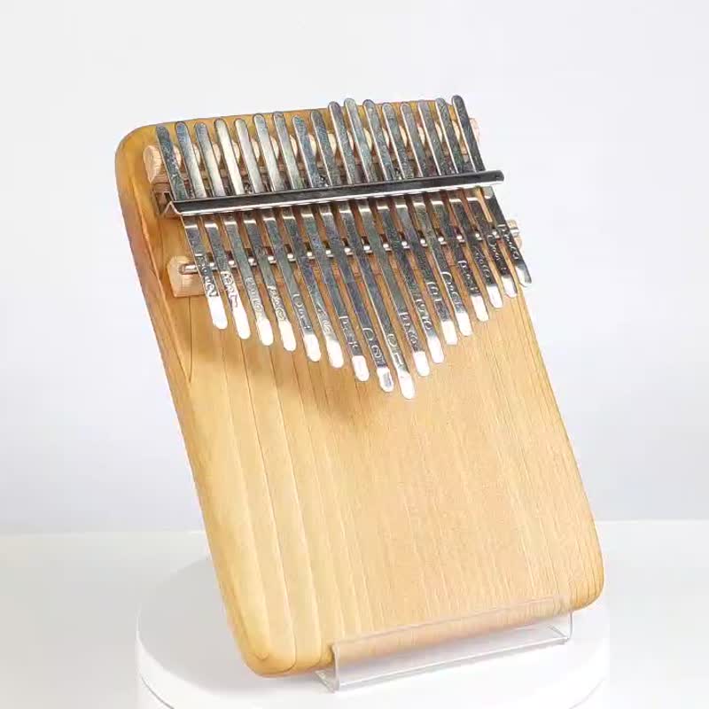 美西側柏拇指琴/17音拇指琴/KALIMBA - 吉他/樂器 - 木頭 金色