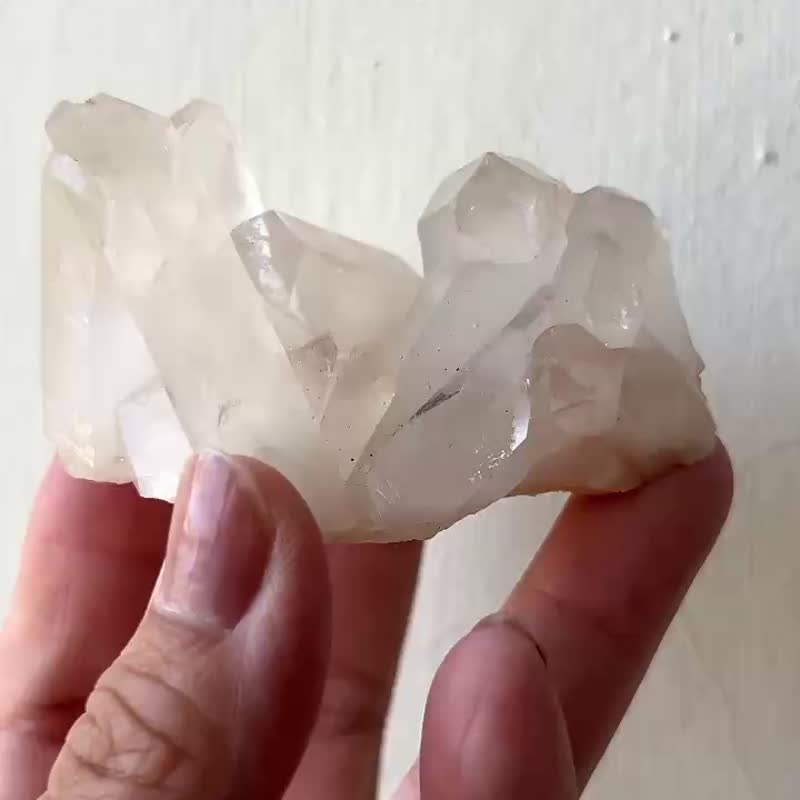華光-藏晶閣 | 馬達加斯加(馬島)白水晶-Quartz | 對應 頂輪 - 擺飾/家飾品 - 水晶 