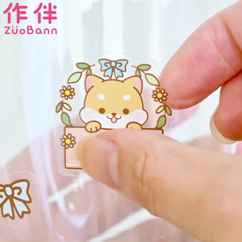 【正版原創】透明感 防水姓名貼-50入(任選一款) - 貼紙 - 防水材質 透明