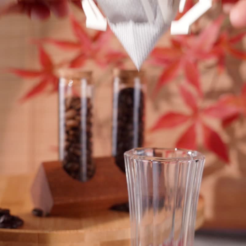 【滿額免費燙金】【一件免運】花鳥風月禮盒 精品咖啡器具禮盒 - 咖啡/咖啡豆 - 紙 金色