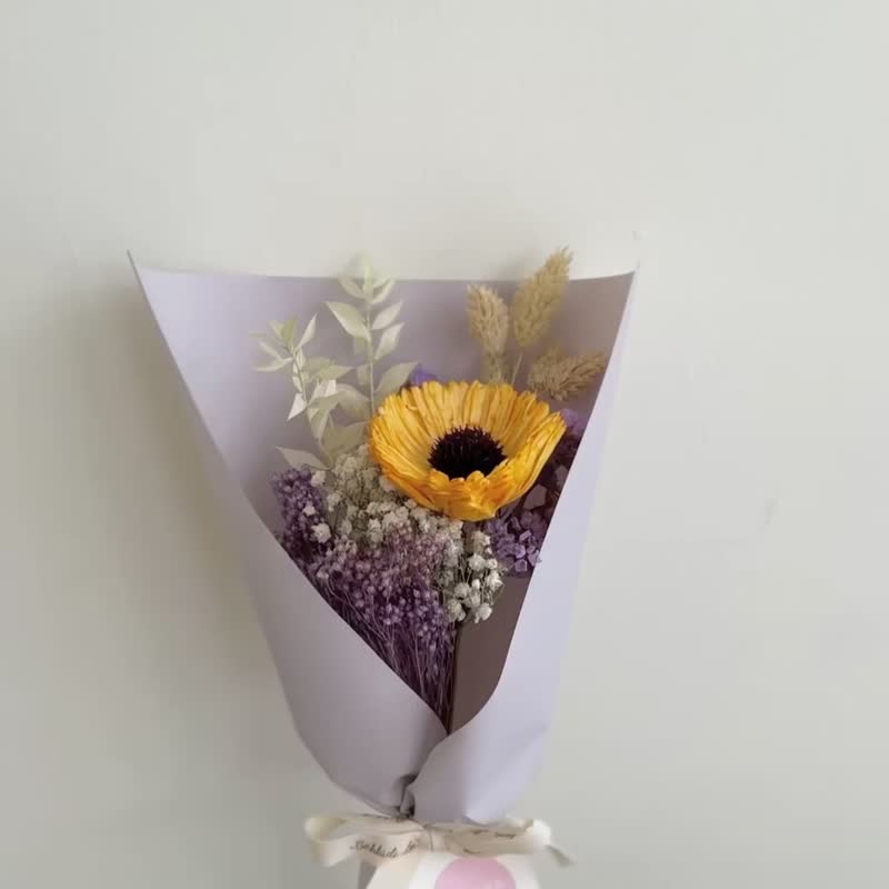【獨家 開運乾燥花花束】• 情人節花束/生日花束/乾燥花花束 - 乾燥花/永生花 - 植物．花 紫色