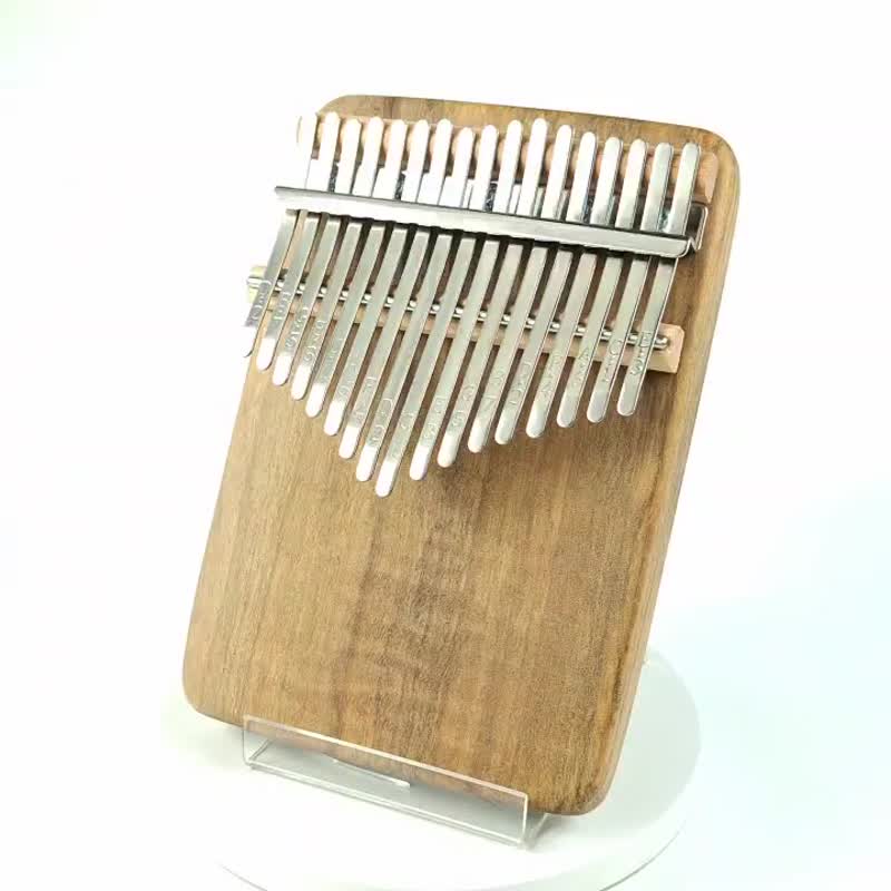 非洲鐵木拇指琴/17音拇指琴/KALIMBA - 吉他/樂器 - 木頭 咖啡色