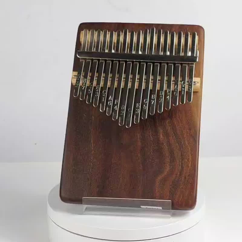 紫檀拇指琴/ 17音單板拇指琴 /KALIMBA - 吉他/樂器 - 木頭 金色