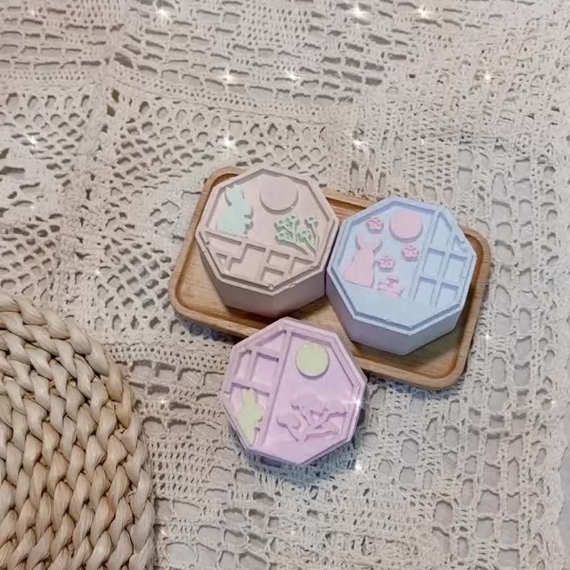 【中秋限定】月餅擴香石禮盒 - 香氛/精油/擴香 - 其他材質 
