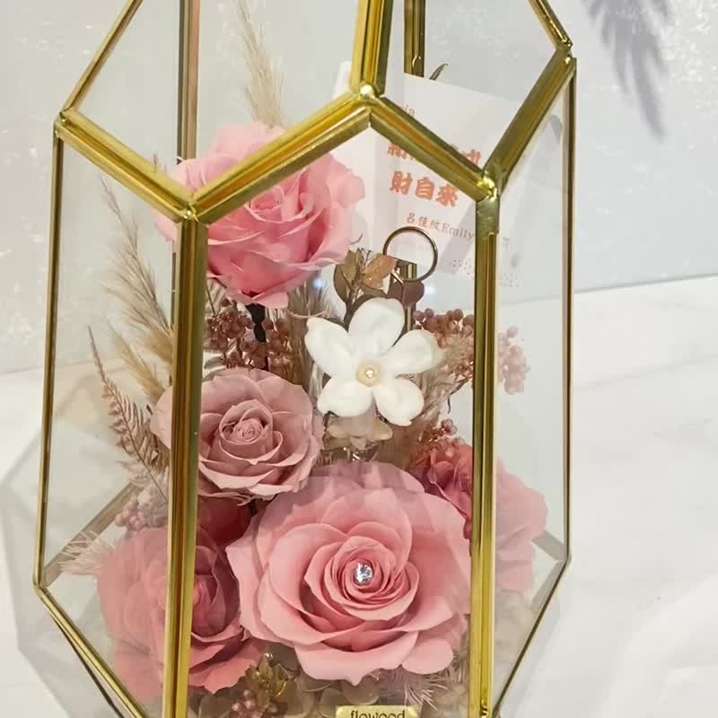 開幕 新居落成 永生花禮x施華洛世奇水晶 - 乾燥花/永生花 - 植物．花 多色
