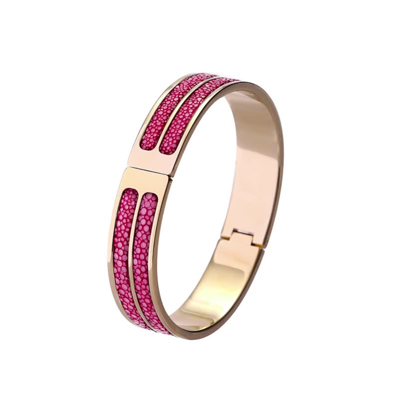 Jemma 拼色時款手鐲 原創設計 - 手鍊/手環 - 其他材質 