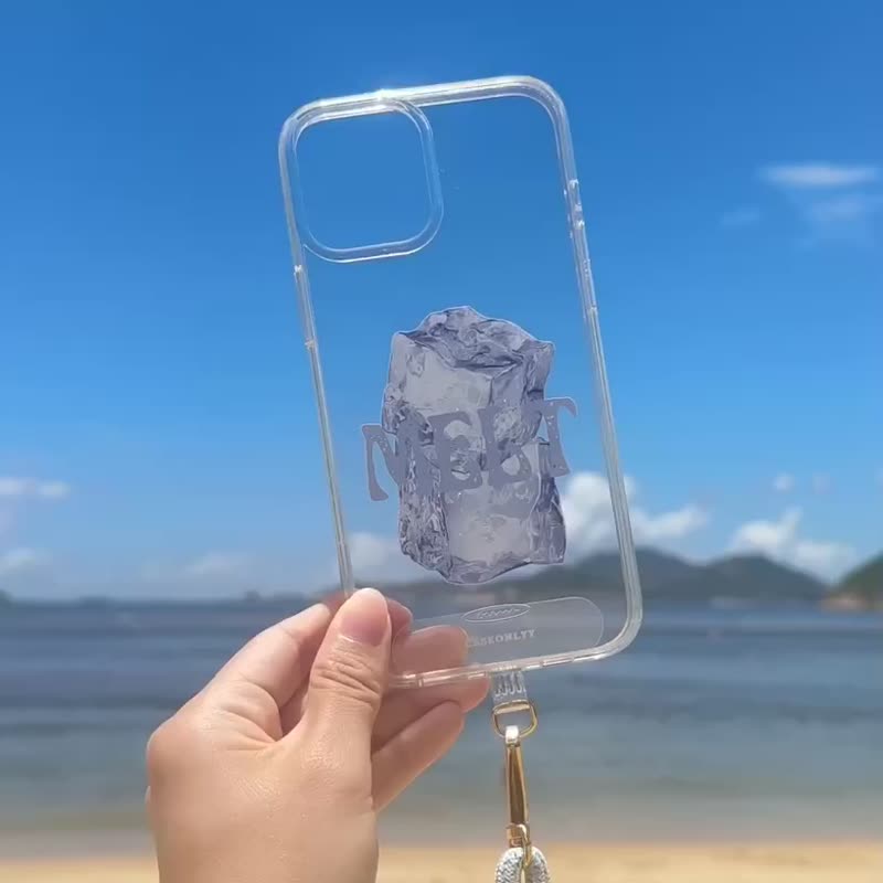 Melt fully transparent non-yellowing back panel anti-fall mobile phone protective case - Phone Cases - Plastic Transparent