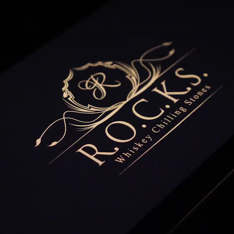 現貨R.O.C.K.S. / 花崗岩冰酒石禮盒 - 酒杯/酒器 - 石頭 