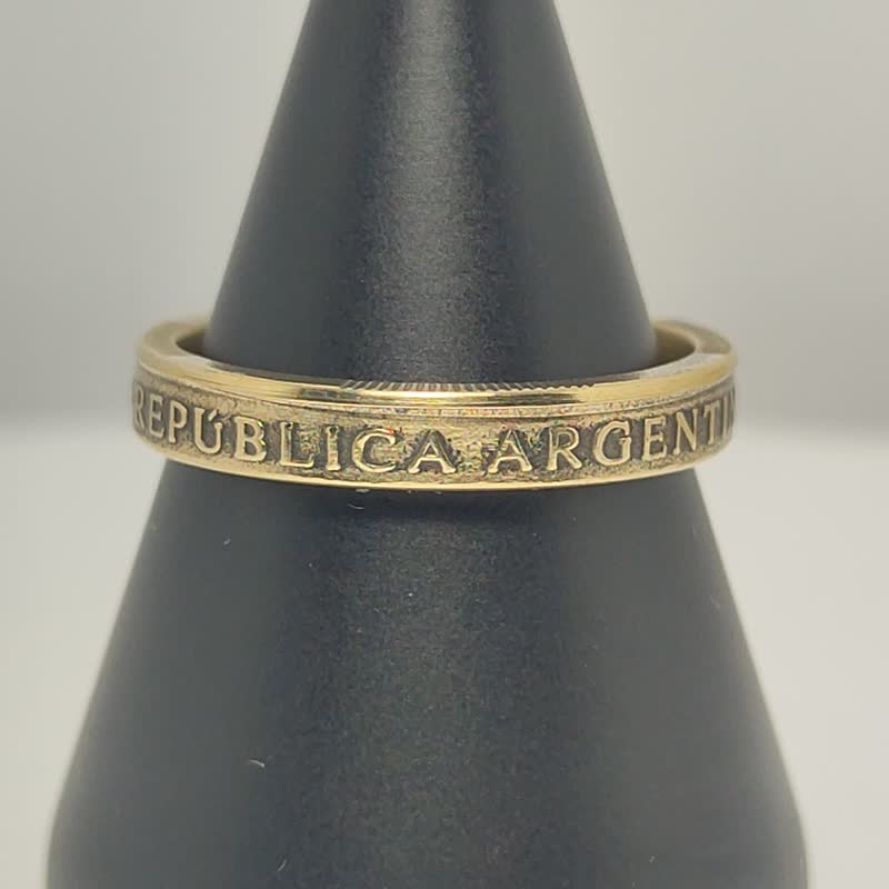 Argentina Woman Ring, Argentina Man Ring, Argentina Ring, Vintage Argentina Ring - แหวนทั่วไป - โลหะ 