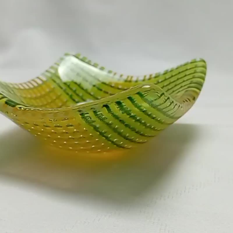 glass tableware little dish - Bowls - Glass Multicolor