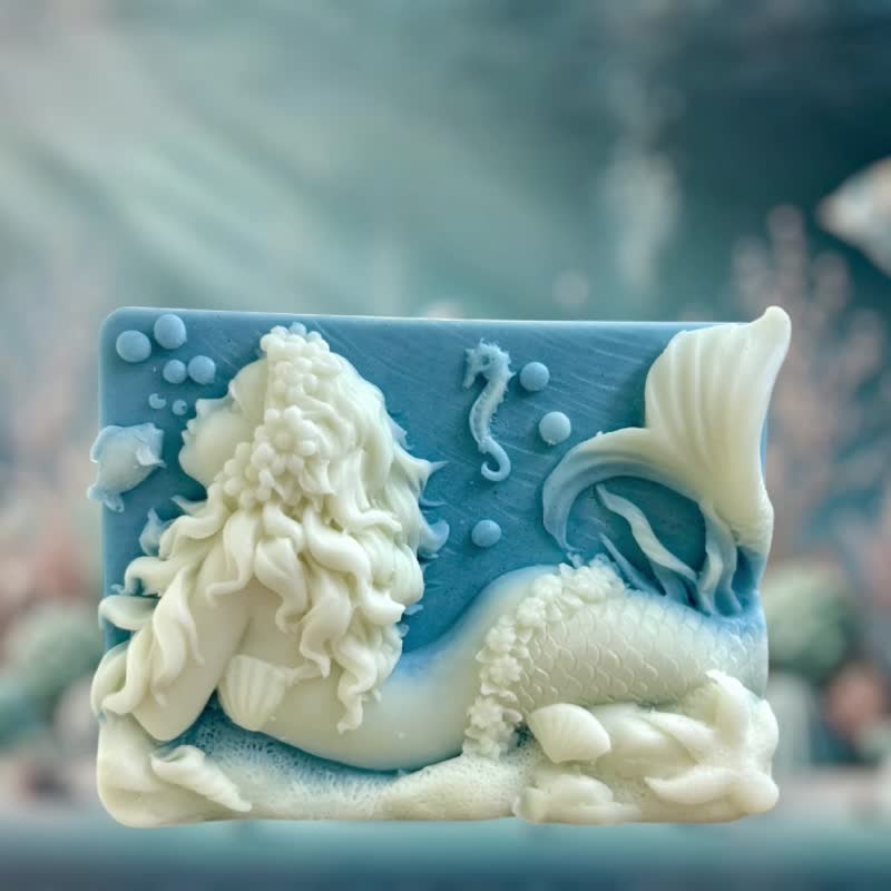 Mermaid Mercy Scented handmade soap - Soap - Other Materials Yellow