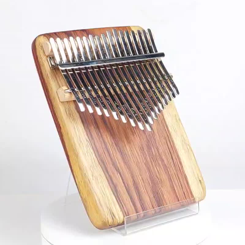 伯利茲黃檀拇指琴/17音拇指琴/KALIMBA - 吉他/樂器 - 木頭 咖啡色