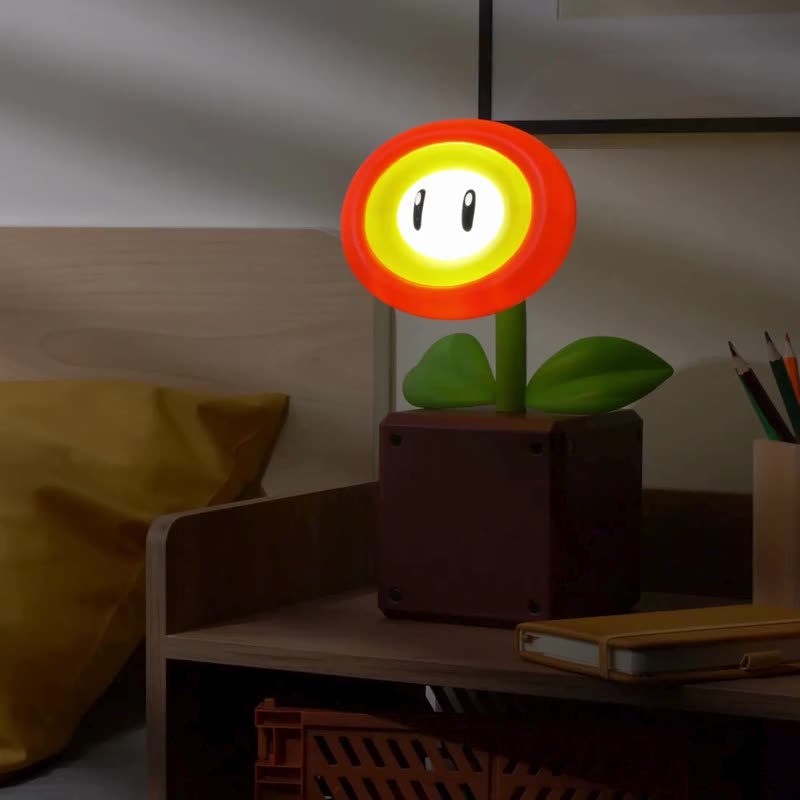 官方授權瑪利歐XL加大碼火花夜燈 - 燈具/燈飾 - 塑膠 多色