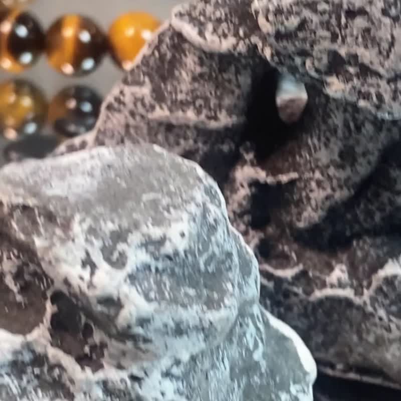 虎虎生風 | 虎眼石 金曜石 | 自信與勇氣的象徵 | 男士水晶手鍊 - 手鍊/手環 - 水晶 黃色