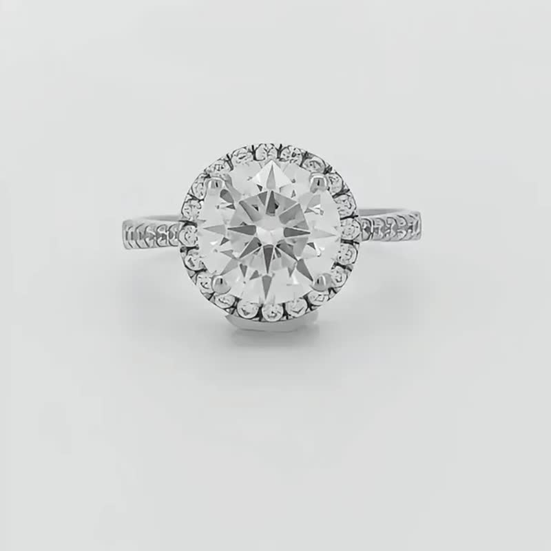 莫桑石 莫桑鑽 0.5-3克拉皇后細緻女鑽戒 台北門市 - 戒指 - 其他材質 