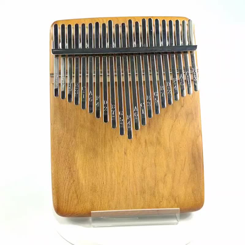 台灣肖楠拇指琴/21音拇指琴/KALIMBA - 吉他/樂器 - 木頭 金色