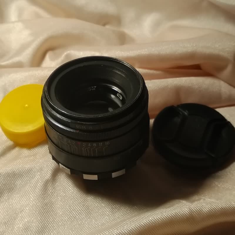 Belomo HELIOS-44 Zebra M39 M42 已針對 Zenit Biotar 進行測試 - 相機/拍立得/底片相機 - 玻璃 黑色