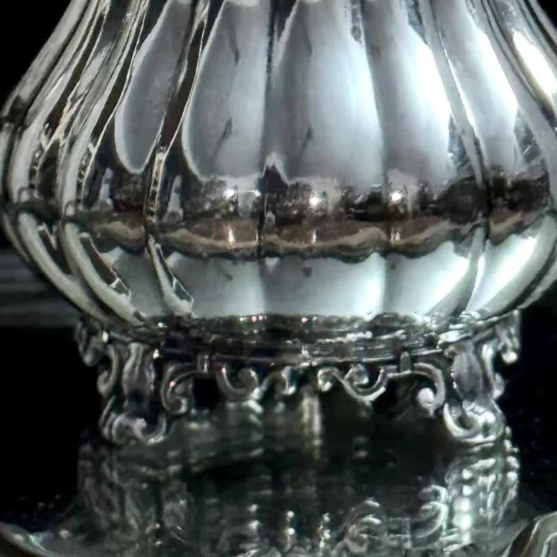 * 50902-Stunning British Antique GEO. TRAVIS & CO. Silver-Plated Sugar Bowl - ถ้วย - เงิน 
