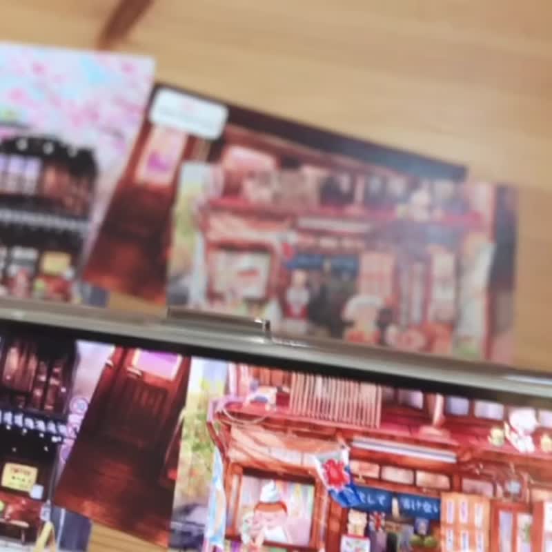 10 Pcs Set Postcard l Journey of the mind - 卡片/明信片 - 紙 多色