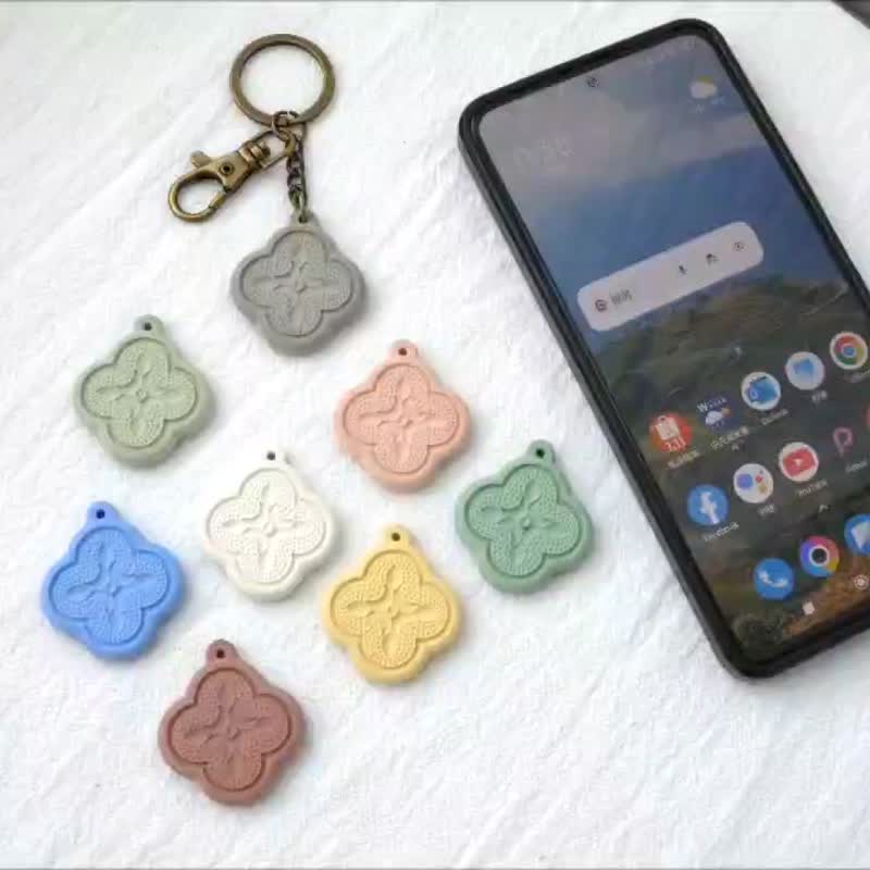 造型悠遊卡-海棠花鑰匙圈 | NFC、悠遊卡可選功能 - 科技小物 - 水泥 多色
