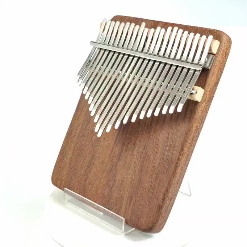 棕櫚木拇指琴/21音拇指琴/KALIMBA - 吉他/樂器 - 木頭 咖啡色