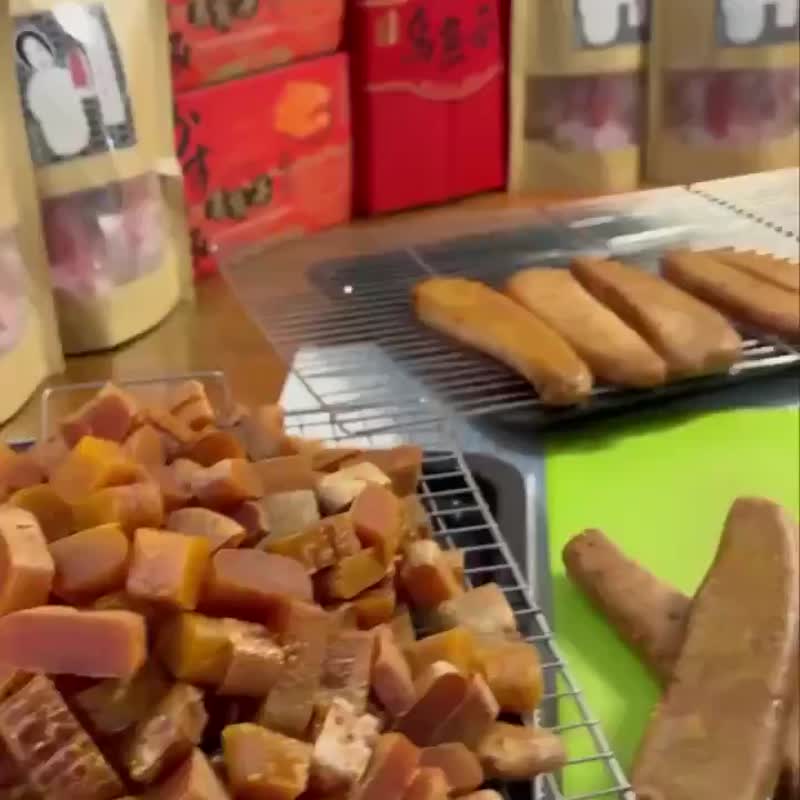 辰年ギフトボックス×厚切り焼きかま×カラスミ×限定コンビ×プレゼント交換 - ジャーキー - その他の素材 オレンジ