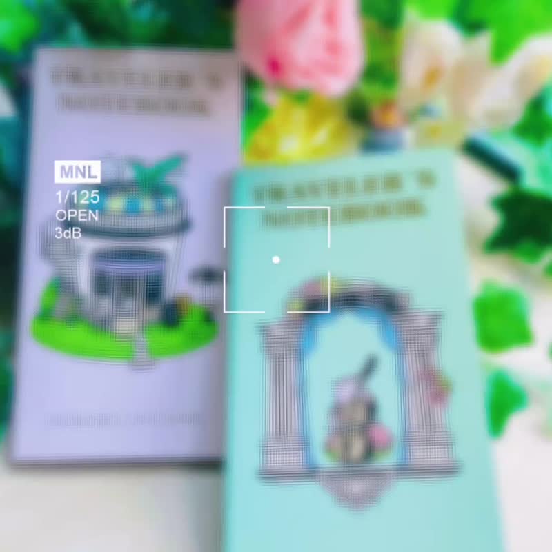 標准款TN旅行手賬本拼貼筆記本糖果色高飽和4色彩頁 - 筆記本/手帳 - 紙 
