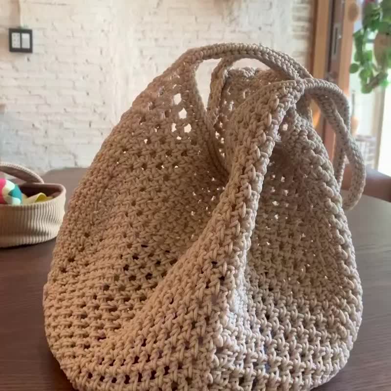 Linen Tote Bag - 手袋/手提袋 - 聚酯纖維 多色
