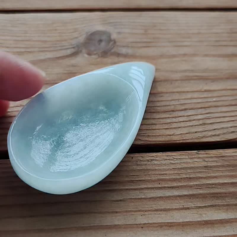 【親翠】天然翡翠 冰飄花趣味咖啡杓 | 茶葉杓 - 咖啡壺/手沖壺 - 玉石 多色