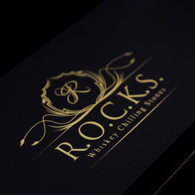 現貨R.O.C.K.S. / 光芒玻璃威士忌酒杯禮盒 - 酒杯/酒器 - 石頭 