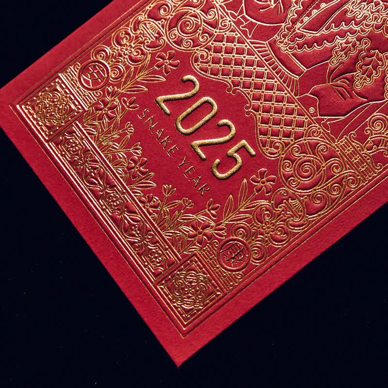 [Limited Surprise Collection Gift Pack] 2025 Year of the Snake Red Envelope Bag Limited Edition Full Set Discount/Free Shipping - Chinese New Year - Paper Red