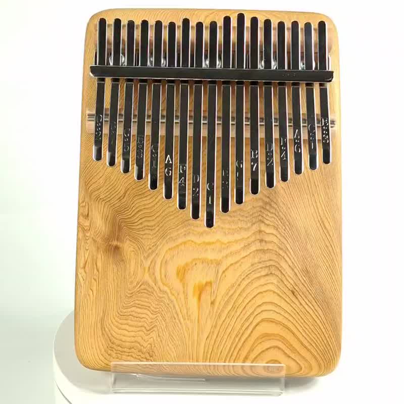 台灣紅檜拇指琴/17音拇指琴/KALIMBA - 吉他/樂器 - 木頭 咖啡色