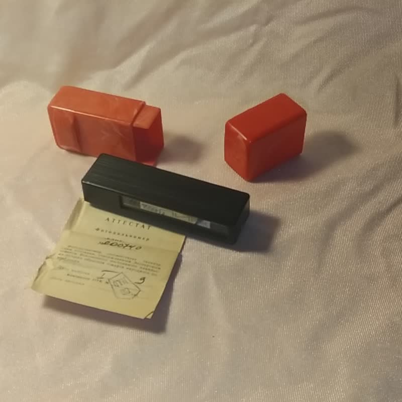 LOMO BLIK 外部測距儀適用於 Smena Vilia 底片相機 1969 年 - 相機/拍立得/底片相機 - 其他材質 紅色