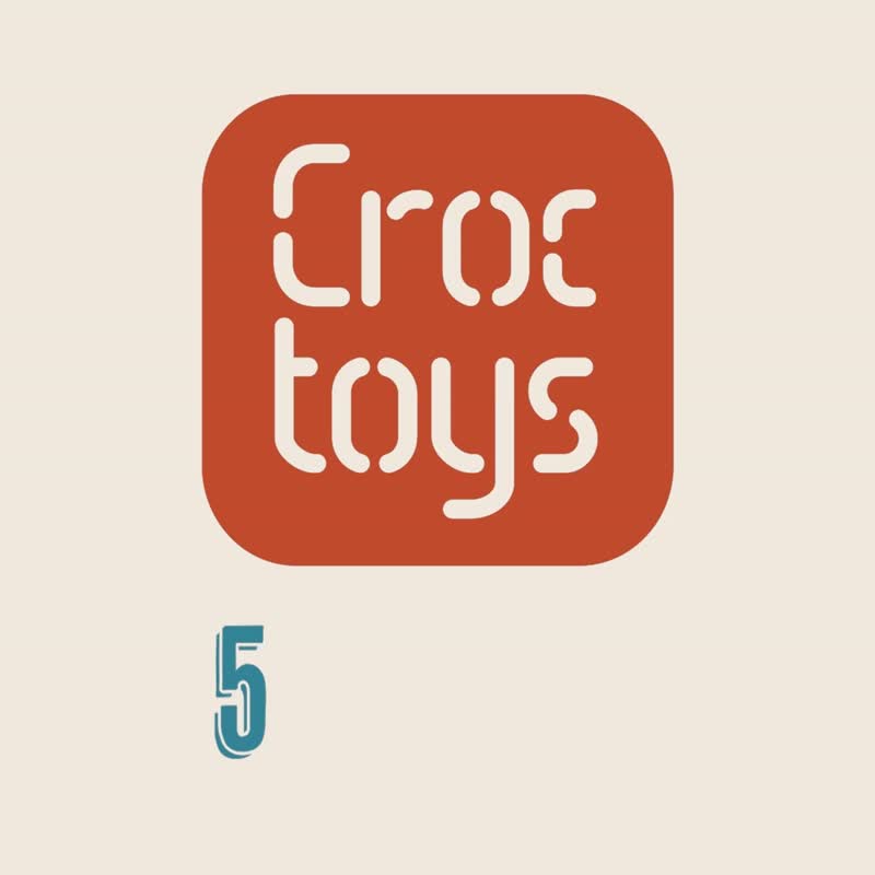 ชุดประกอบ DIY รถราง Croctoys MONIK - ของเล่นเด็ก - ไม้ 