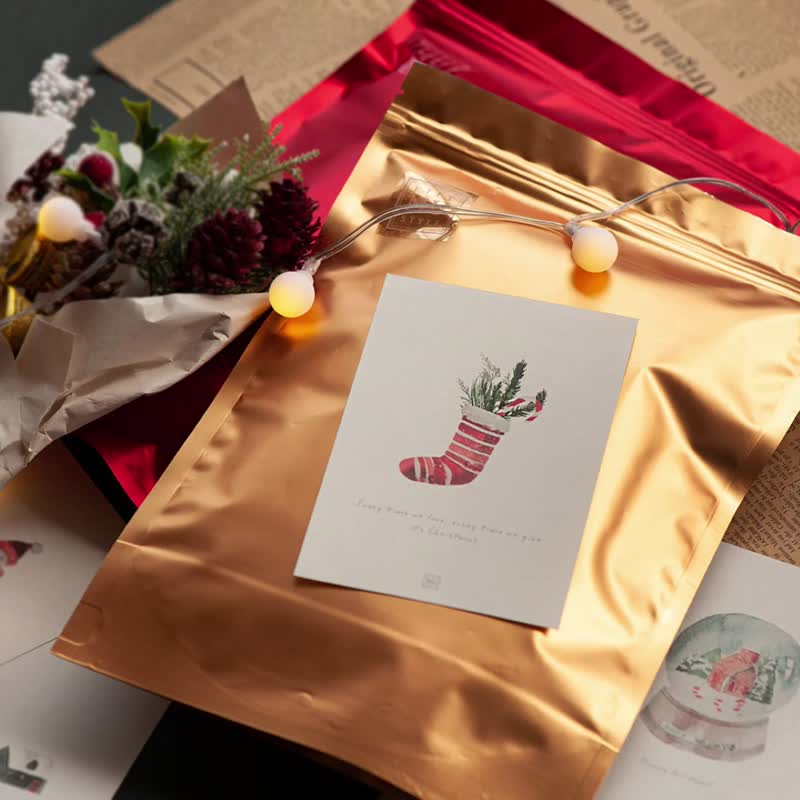 [Free Christmas packaging in the whole hotel] + send 3 Christmas cards, the first choice for exchanging gifts - Stickers - Other Materials Multicolor