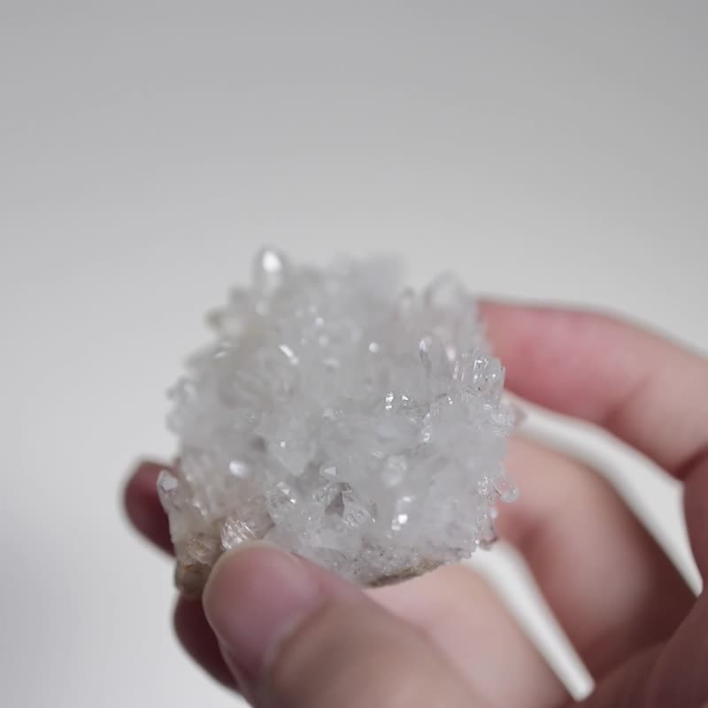 白菊花晶簇 Quartz Crystal Cluster no.5 - 擺飾/家飾品 - 水晶 透明