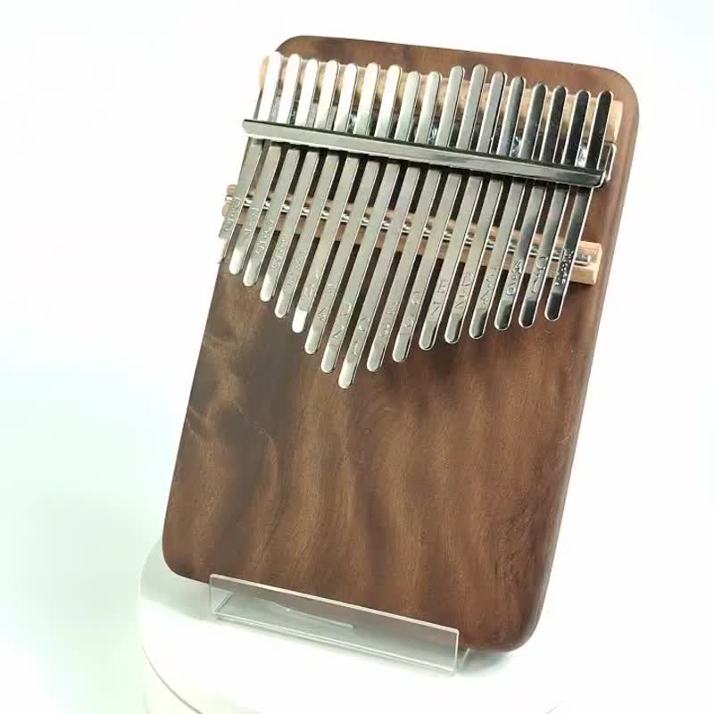 台灣銘木拇指琴/17音拇指琴/KALIMBA - 吉他/樂器 - 木頭 咖啡色