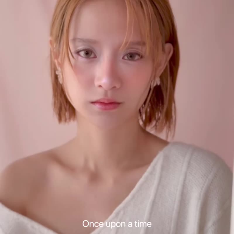 【聖誕禮物】Xmas | PINK * 粉紅色 黃銅 冷琺瑯 聖誕紅耳環 - 耳環/耳夾 - 銅/黃銅 粉紅色