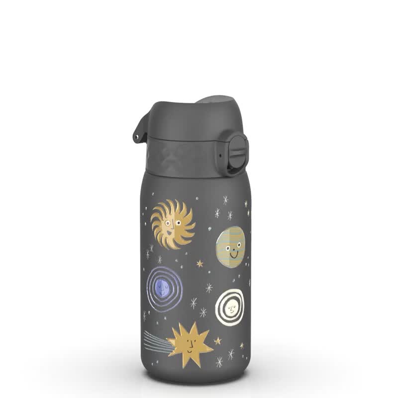 ION8 Pod Insulated Steel Insulated Water Bottle I8TS320 / Black (Storage Buckle) - Pitchers - Stainless Steel Black