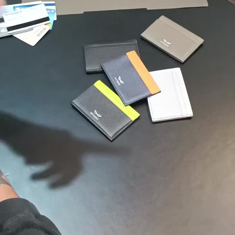 Ace Spade Card holder - 錢包/皮夾/長短夾 - 真皮 