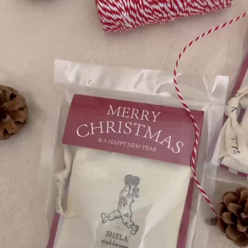 SHELA -聖誕限定-手作香氛袋 Christmas Gift - 香氛/精油/擴香 - 精油 白色