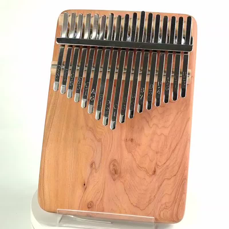 台灣龍柏拇指琴/17音拇指琴/KALIMBA - 吉他/樂器 - 木頭 咖啡色