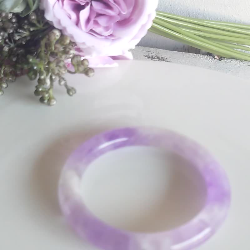 Miss feng natural stone-lavender amethyst bracelet - Bracelets - Jade 