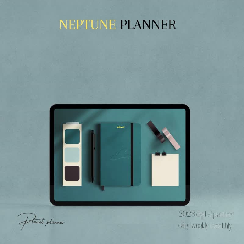 2023 Digital Planner | Weekly Planner | Monthly Plan | for all apps - 電子手帳及素材 - 其他材質 