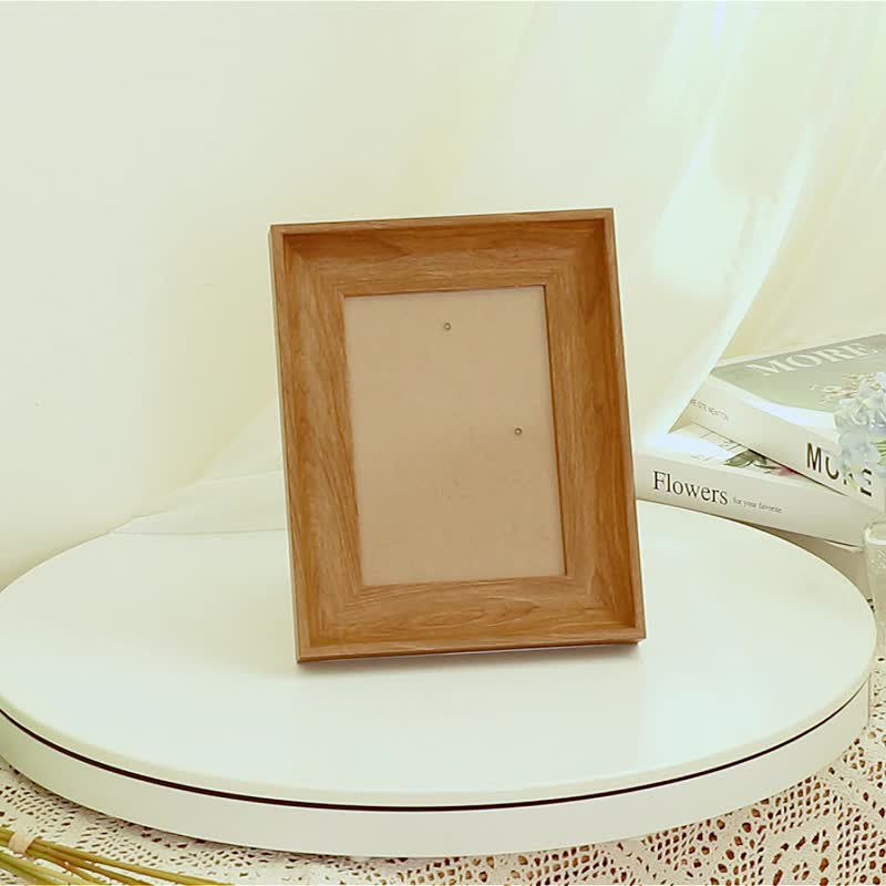 [Taiwan 24H shipping] American retro small photo frame (5 inch/7 inch/10 inch) wall hanging table photo - Picture Frames - Other Materials Multicolor